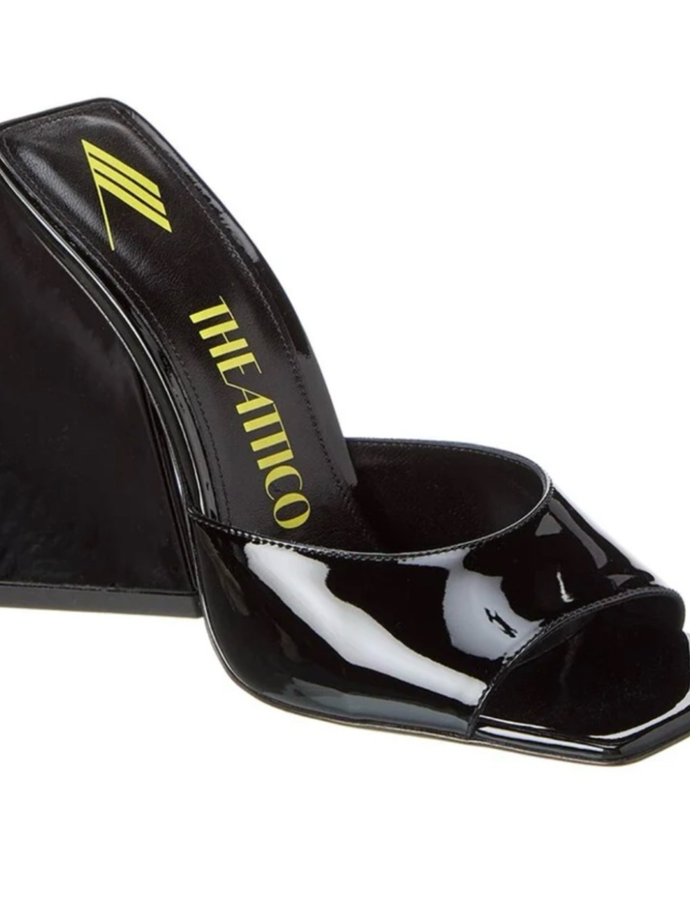 The Attico Devon Patent Sandal